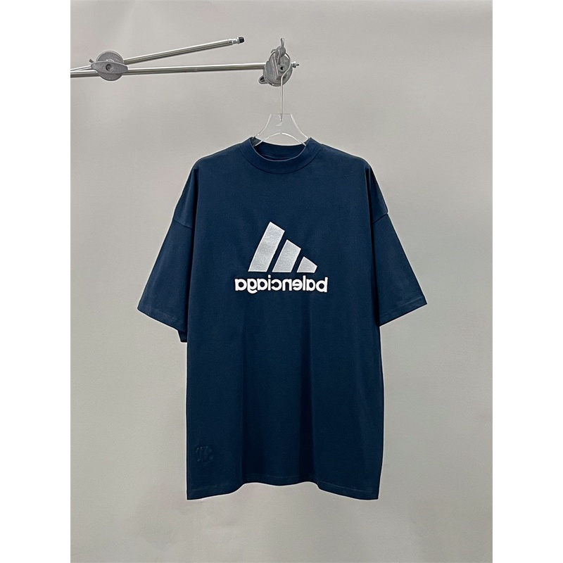 Áo Thun Hai Mặt B-L88C-G &amp; A-D-Co Dáng Rộng Tay Ngắn Thêu Hình