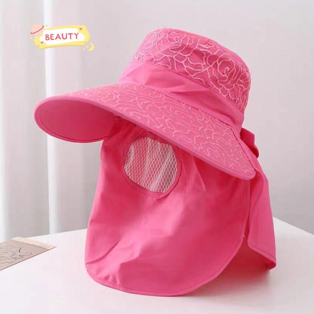 BEAUTY Mũ Rộng Vành Chống Tia UV Thời Trang Dành Cho Nữ