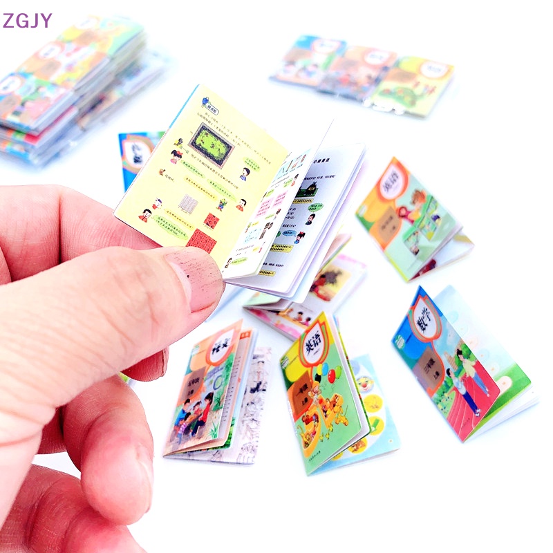 Set 3 Cuốn Sách 1: 12 Dùng Để Trang Trí Nhà Búp Bê / Tiểu Học Mẫu Mới