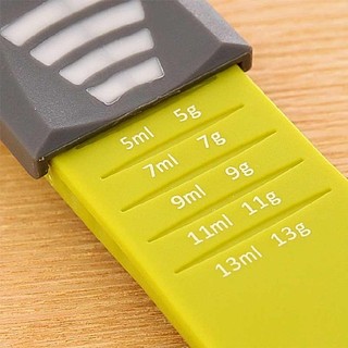 New 1pc Sliding Adjustable Multi Purpose Measuring Spoon Tool For Solid Liquid