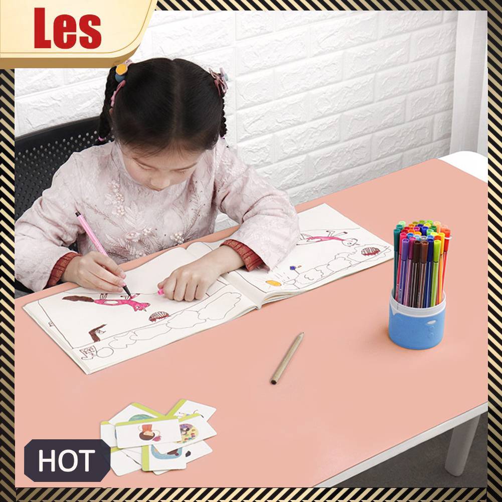 Tấm Lót Chuột Da PU Hai Mặt Chống Trượt Chống Thấm Nước