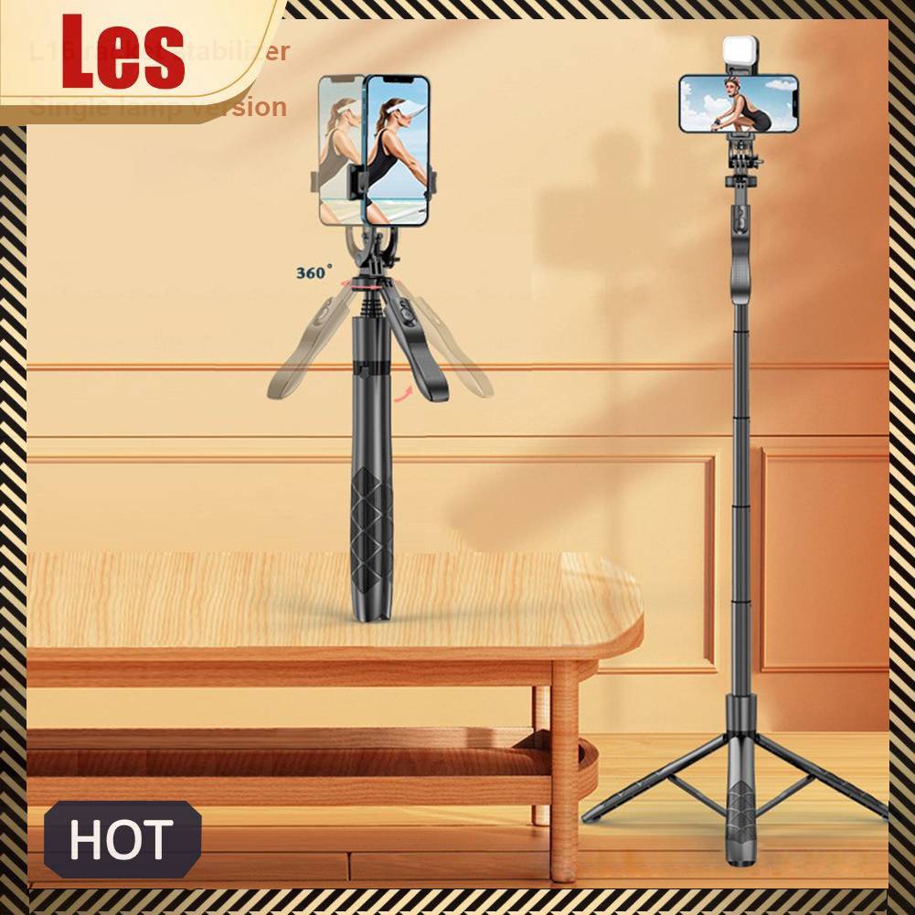 Gậy Tự Sướng Có Thể Kéo Dài Kèm Chân Đế Cho Điện Thoại IOS Android