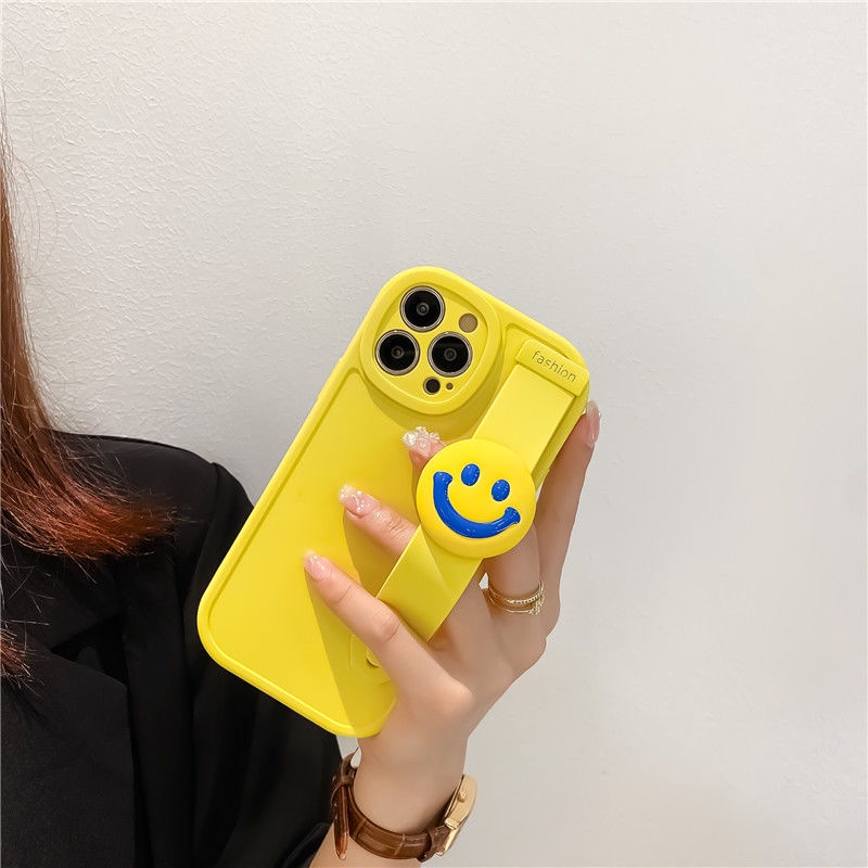 Ốp Điện Thoại Có Dây Gài Họa Tiết Hoa Hướng Dương Cho iPhone 13 Pro Max 12 Pro Max 11 X / XS Max 7 / 8Plus