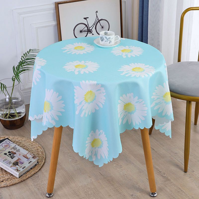 Khăn Trải Bàn Hình Vuông / Tròn / Chữ Nhật Trang Trí Phòng Khách