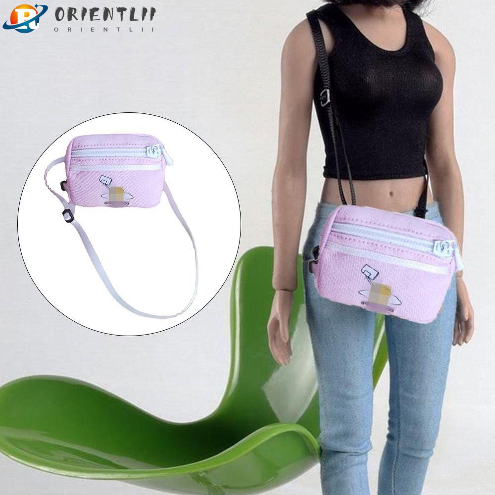 ORIENTLII Túi Vải Thời Trang Xinh Xắn Cho Búp Bê Tỉ Lệ 1 / 6