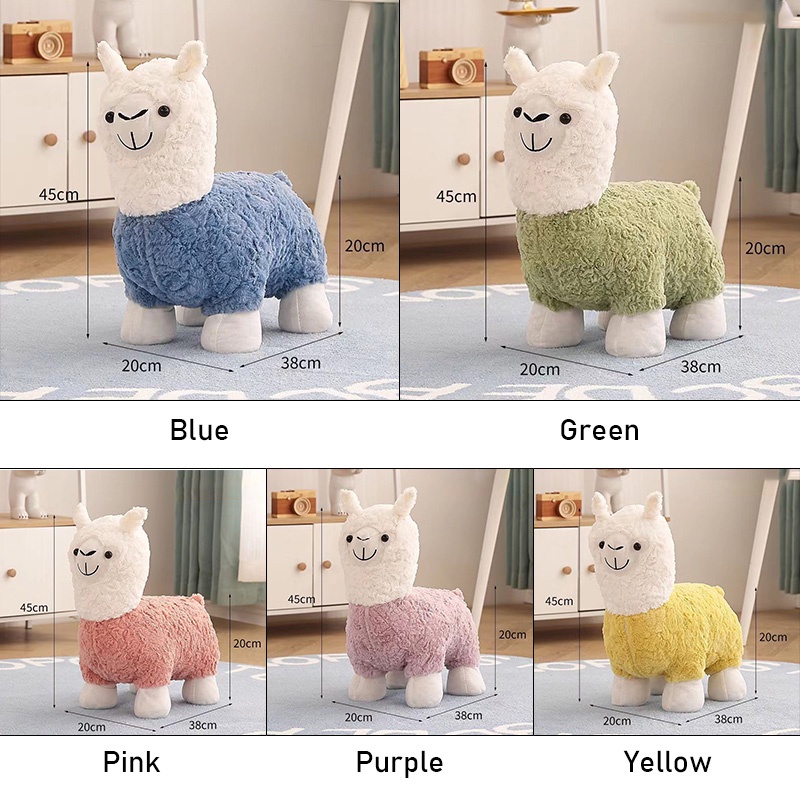 WORTHBUY Ghế Ngồi Hình Lạc Đà alpaca Hoạt Hình Đáng Yêu Dành Cho Trẻ