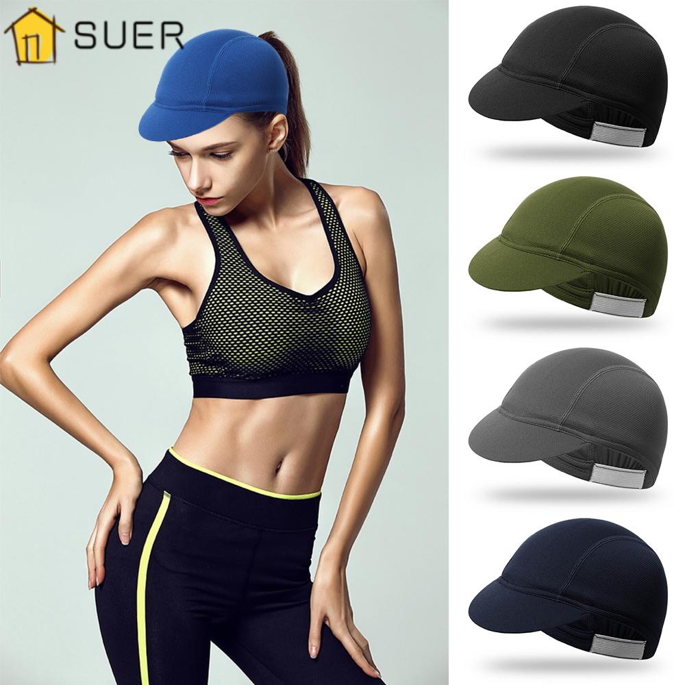 SUENIN Mũ Lưới Chống Bụi Màu Sắc Trơn Dành Cho Người Đi Xe Đạp