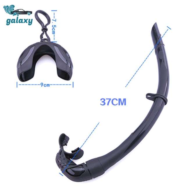 Galaxy Ống Thở Chuyên Nghiệp Bằng Silicon Có Thể Gấp Lại Được Kèm Hộp Đựng