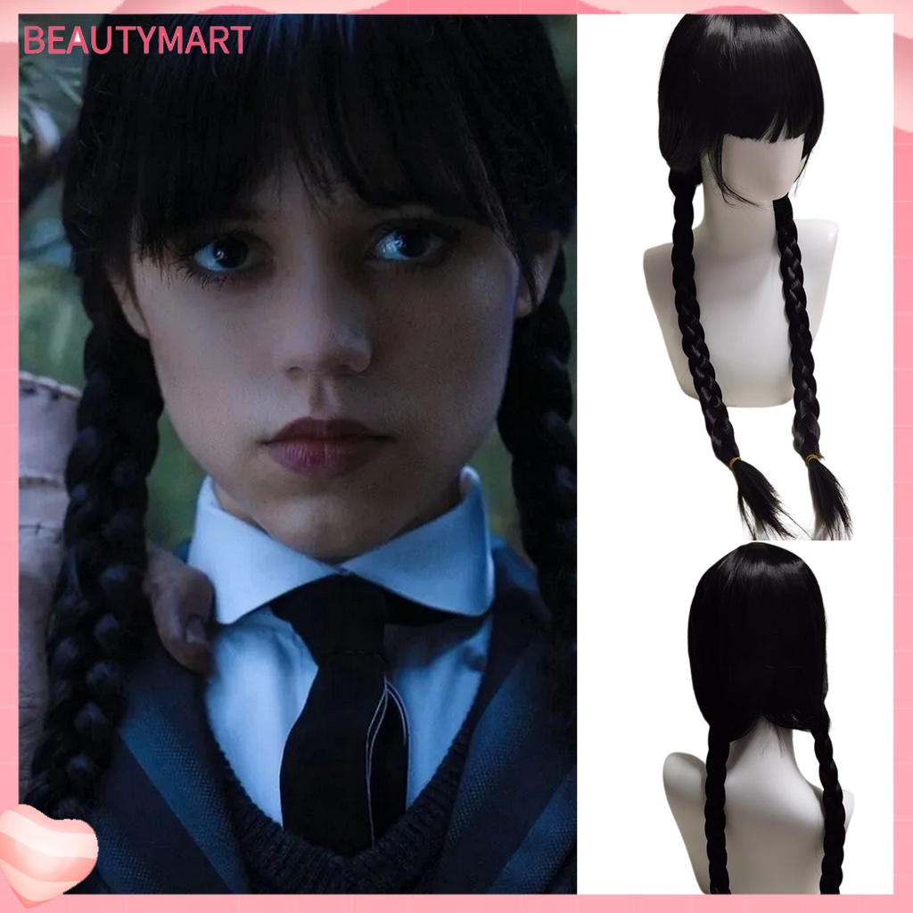 Tóc Giả Thắt Bím Bằng Sợi Chịu Nhiệt Độ Cao Hóa Trang Cho Nữ