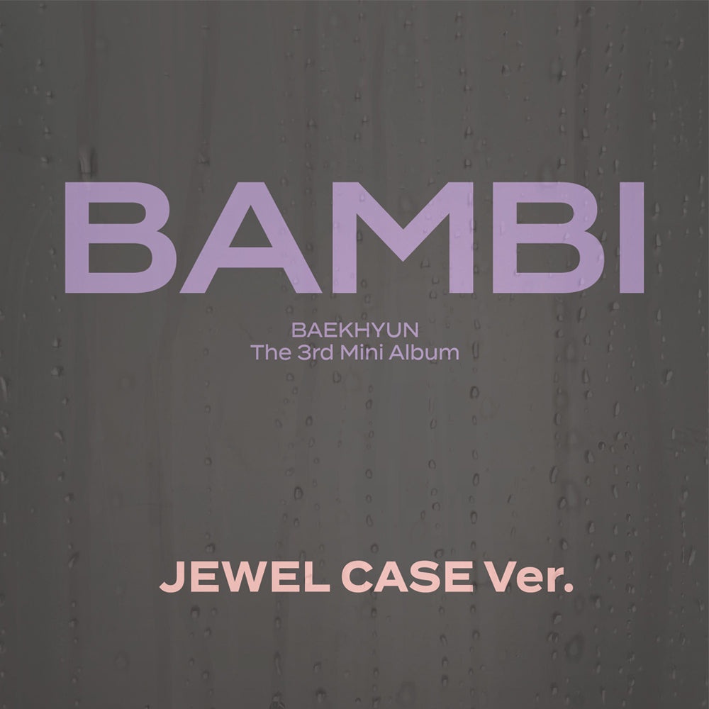 BAEKHYUN- BAMBI  Jewel Case Ver.