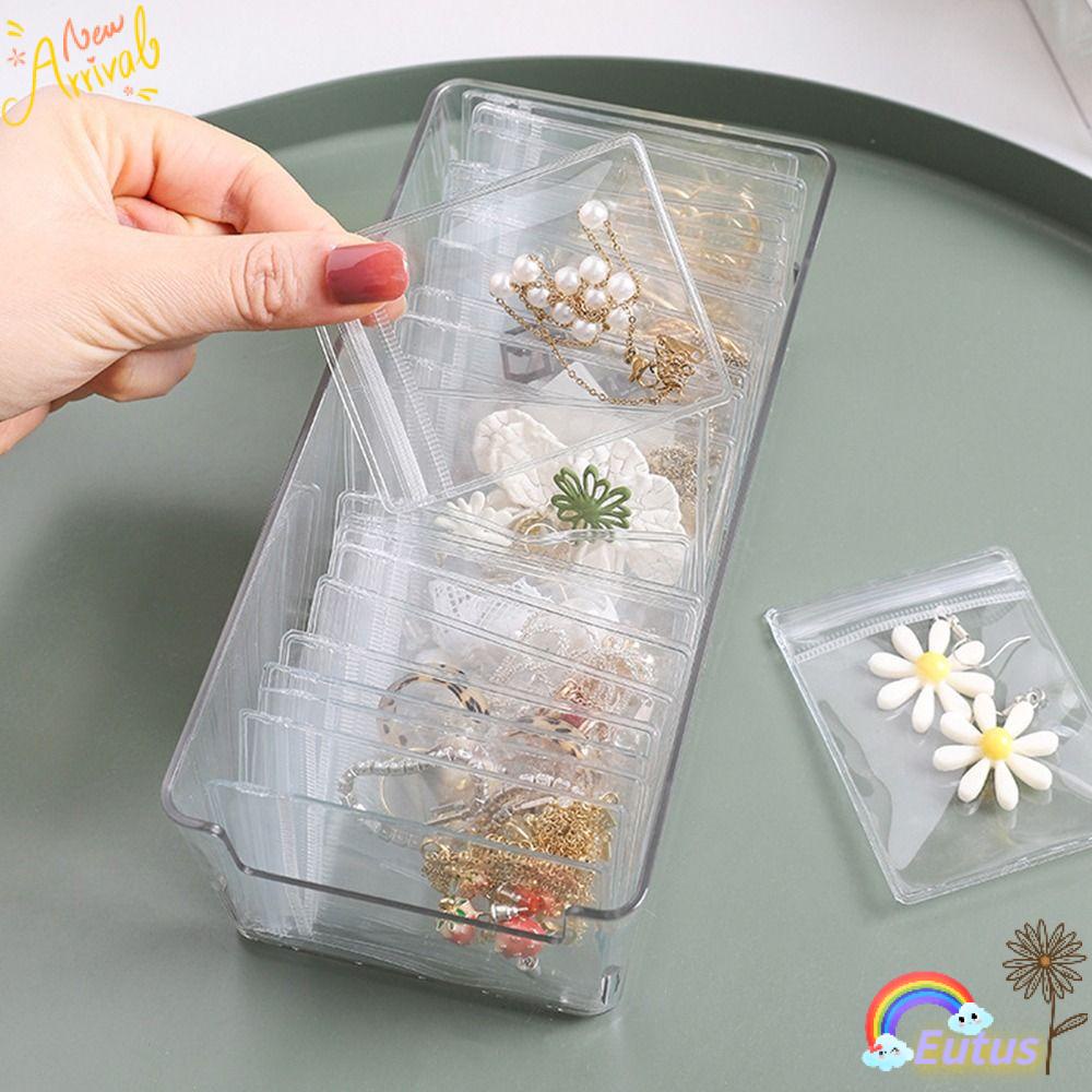 Túi Zip Bằng Nhựa PVC Trong Suốt Có Thể Đóng Lại Tiện Dụng