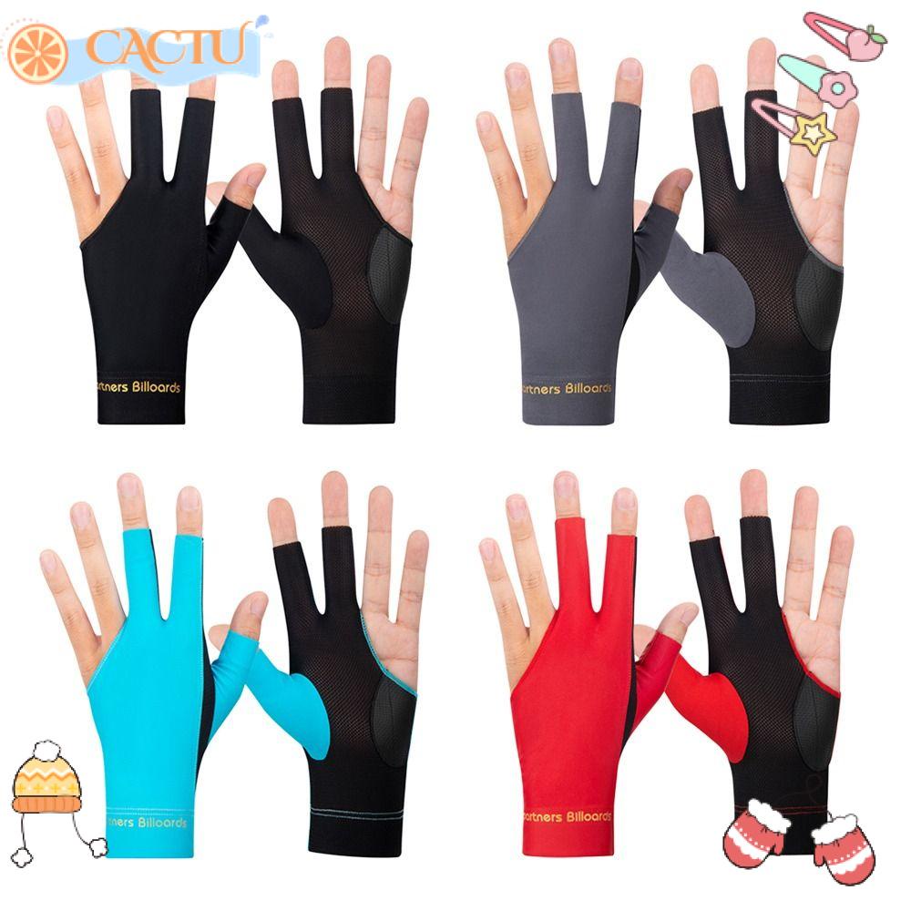 CACTU Găng Tay Chơi Bida Phối Lưới Thoáng Khí