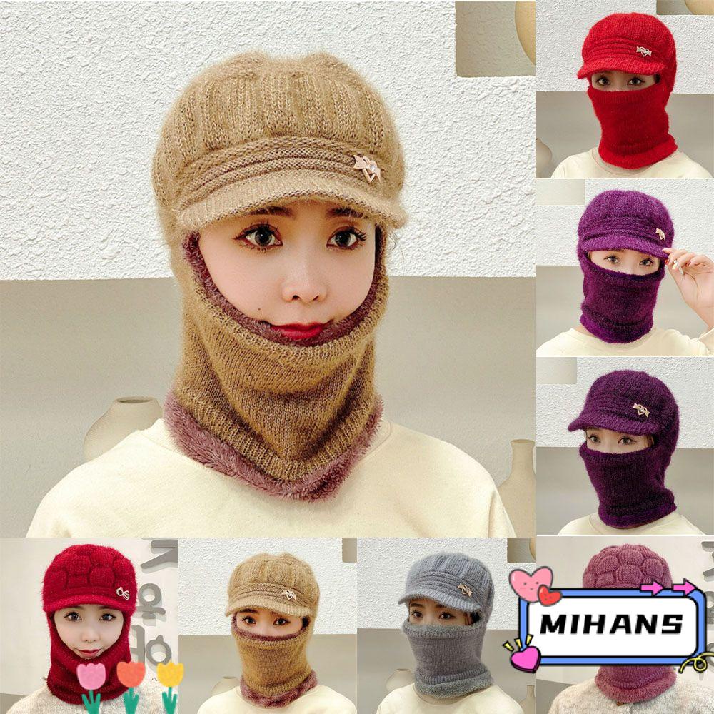 MIH Mũ Len Trùm Đầu Chống Gió Giữ Ấm Mùa Đông