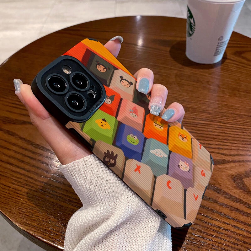 Ốp Điện Thoại Mềm In Hình Bàn Phím Hoạt Hình Cho Iphone11 12 Pro Max X Xr Xs Max Se 7 Plus 8 Plus 13 Pro Max 14 Pro Max