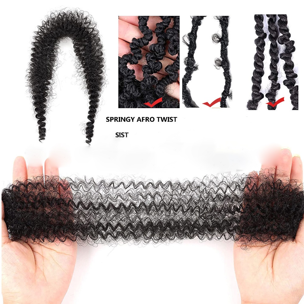 Tóc Giả XIJING 16 Inch Kiểu Xoăn Xoắn Nhiều Màu Sắc