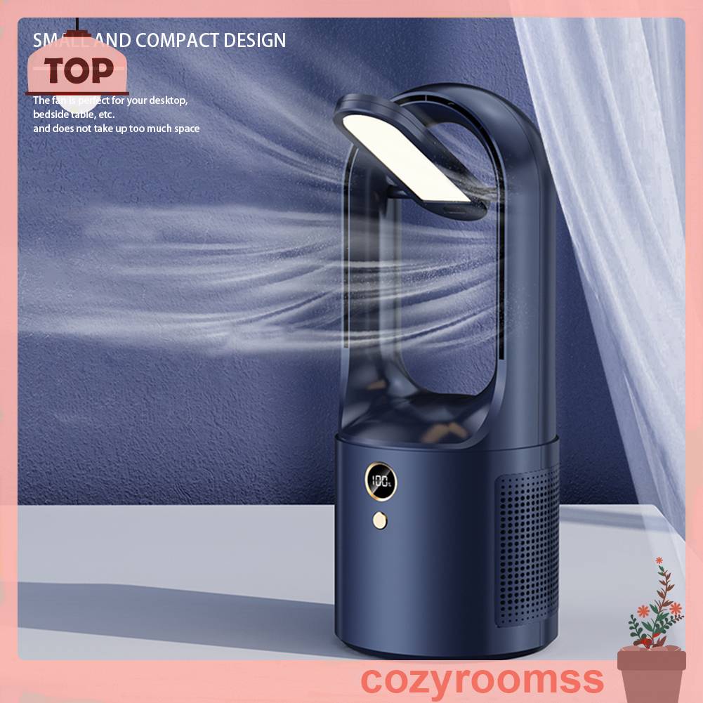 Quạt Làm Mát Không Cánh 6 Tốc Độ 2000mAh