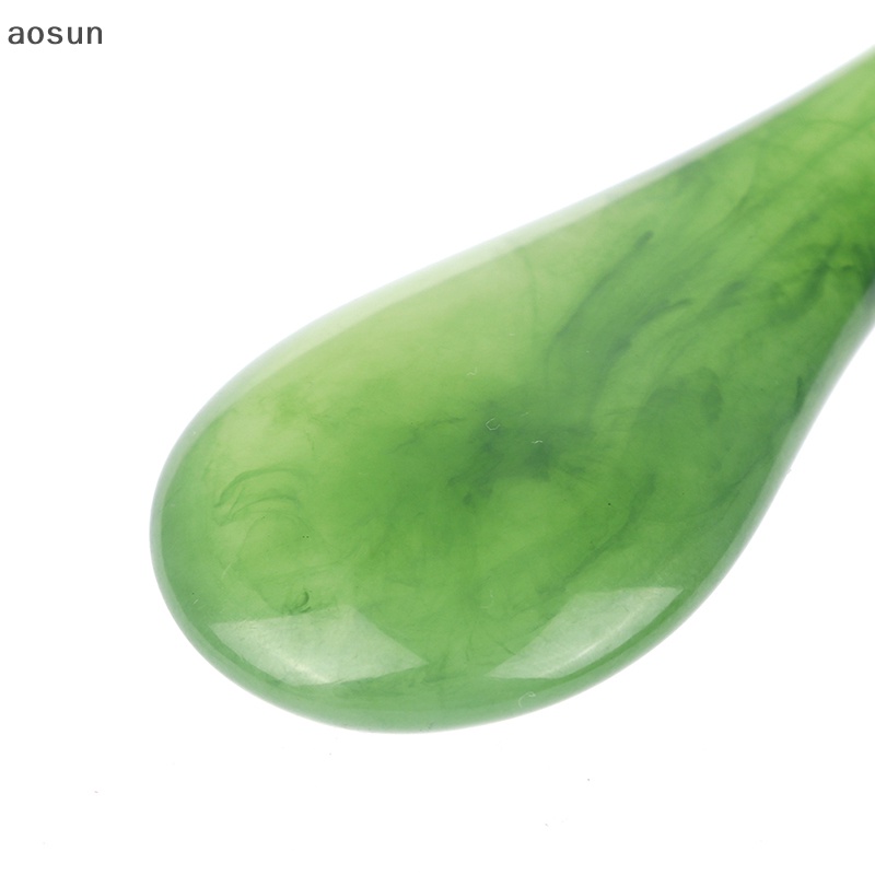 Aosun Dụng Cụ Lăn Massage Mặt Bằng Ngọc Bích Tự Nhiên