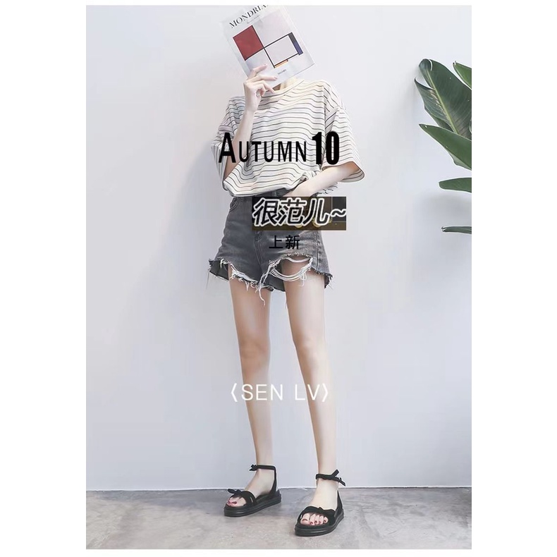 Giày Sandal Nữ Đế Dày Phong Cách Hàn Quốc Mới