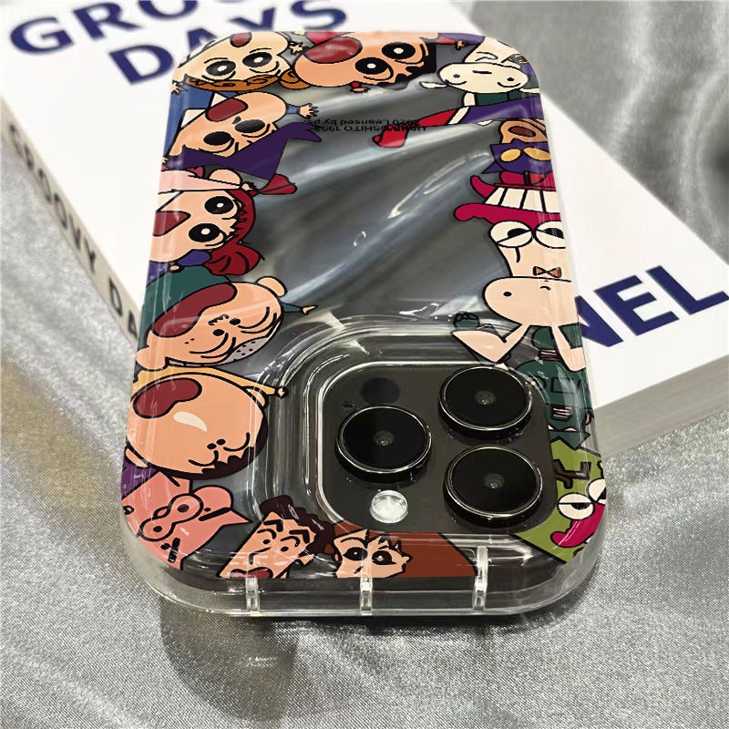 Ốp Điện Thoại Mềm Trong Suốt In Hình Hoạt Hình Dễ Thương Cho iPhone14promax 1312 / 11 7 / 8plus xr / sins GIHE