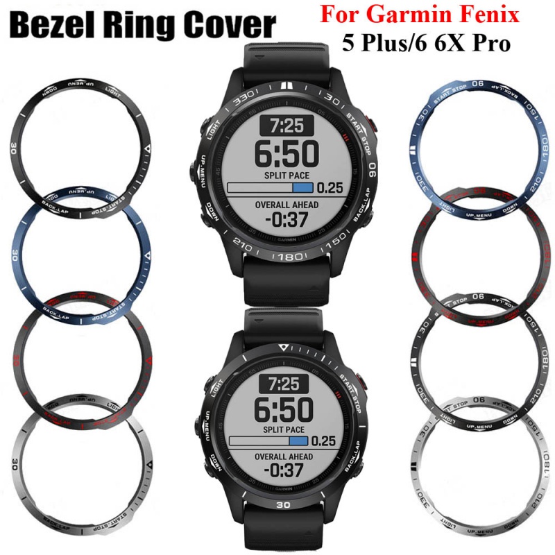 Ốp Điện Thoại Khung Kim Loại Chống Trầy Cho Đồng Hồ Thông Minh Garmin Fenix 7 7X 7S 6 6X Pro 5 Plus Sự Bảo Vệ