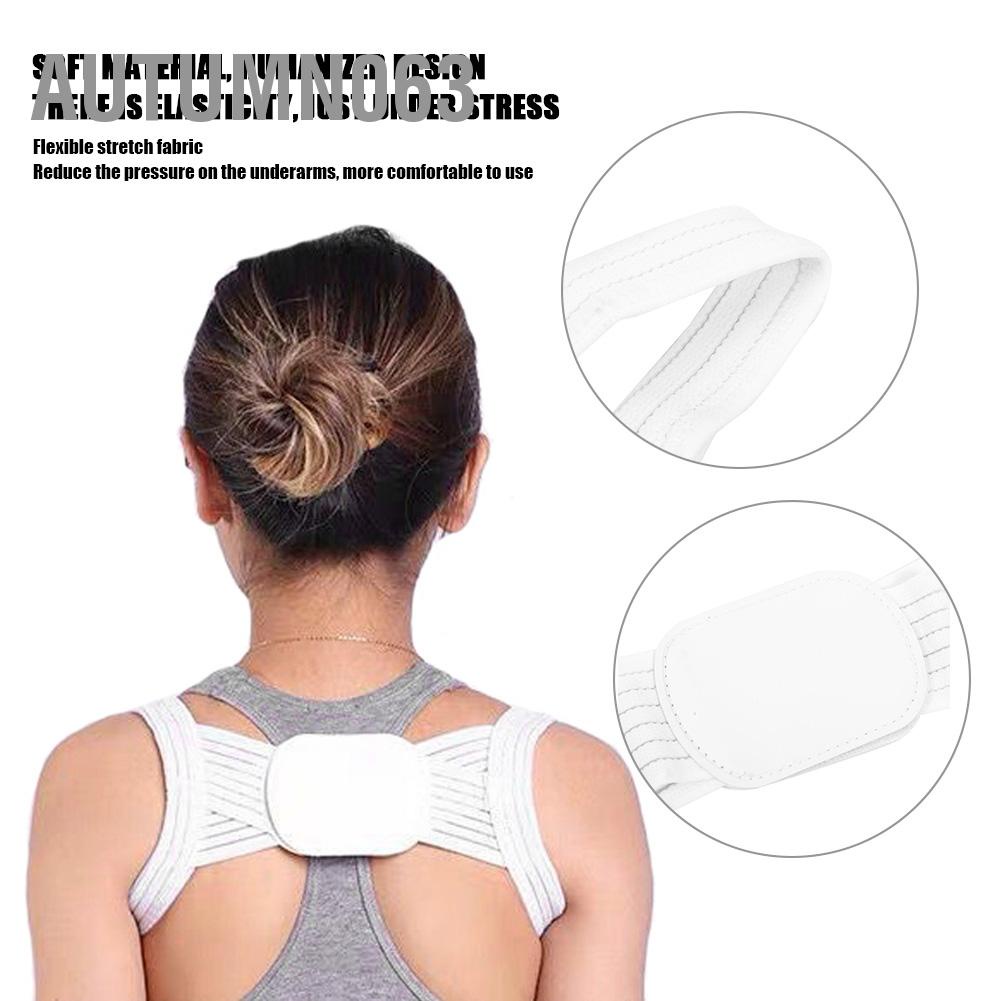 Autumn063 Dụng cụ chỉnh sửa tư thế Máy duỗi thẳng vai thoáng khí Nẹp lưng trên có thể điều