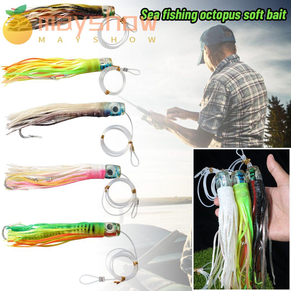 MAYSHOW Aitwater : ctopus : ait hook :urable :rtificial :wim :ishing :ackle