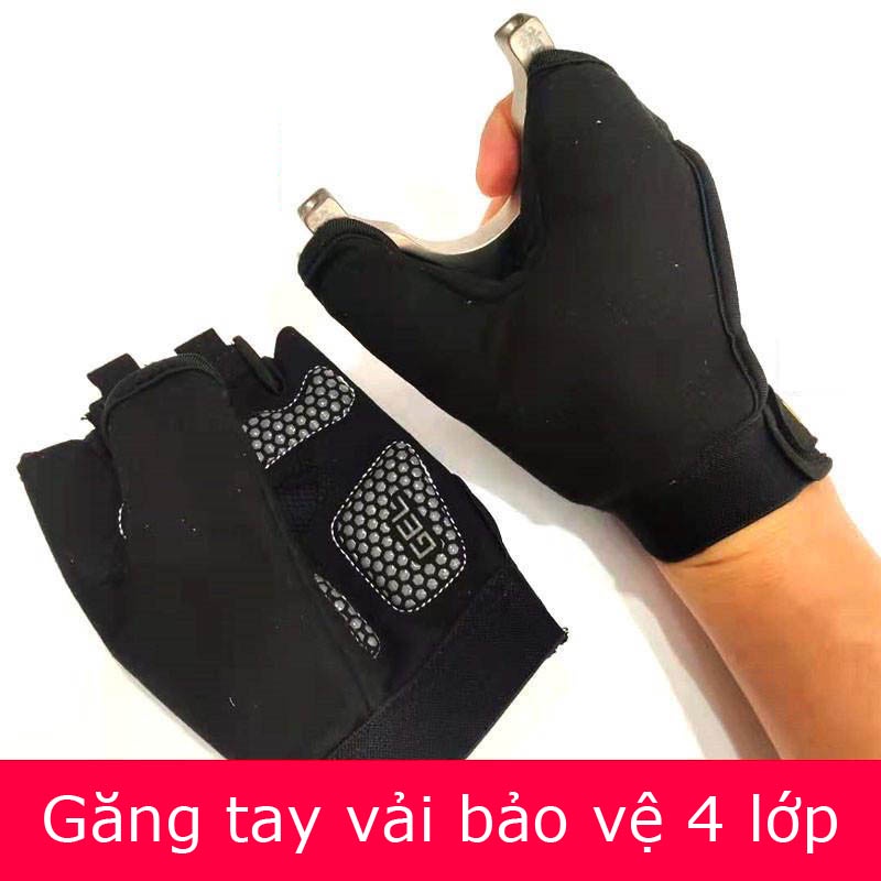 Găng tay bảo vệ 4 lớp, siêu bền, chất liệu vải