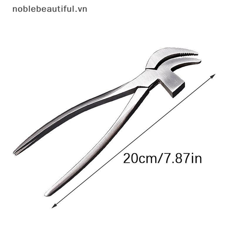 Kìm Kẹp Cố Định Cạnh Túi Xách / Đồ Da Bằng Thép Không Gỉ DIY