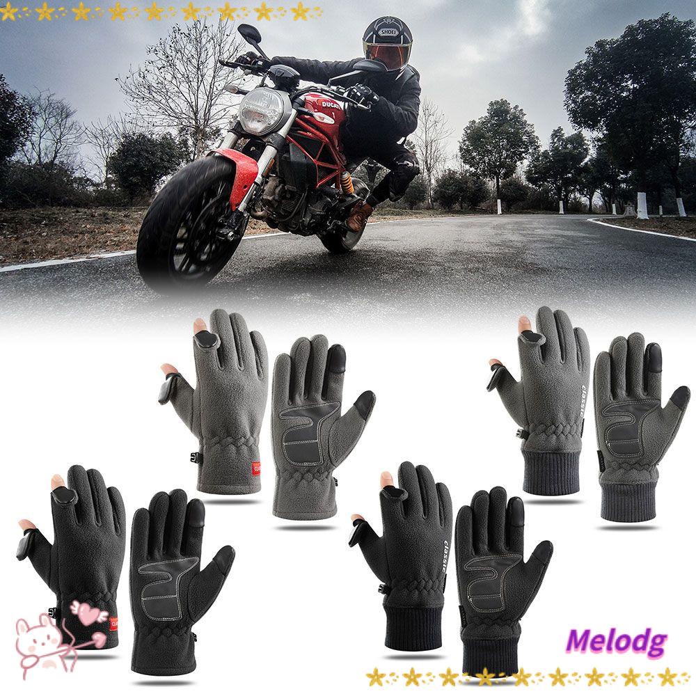 MELODG Set 2 Găng Tay Lái Xe Chống Trượt Có Thể Dùng Màn Hình Cảm Ứng