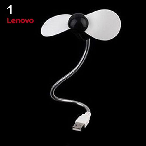 Quạt làm mát USB LENOVO sunflower mini dễ thương linh hoạt cho máy tính/ laptop