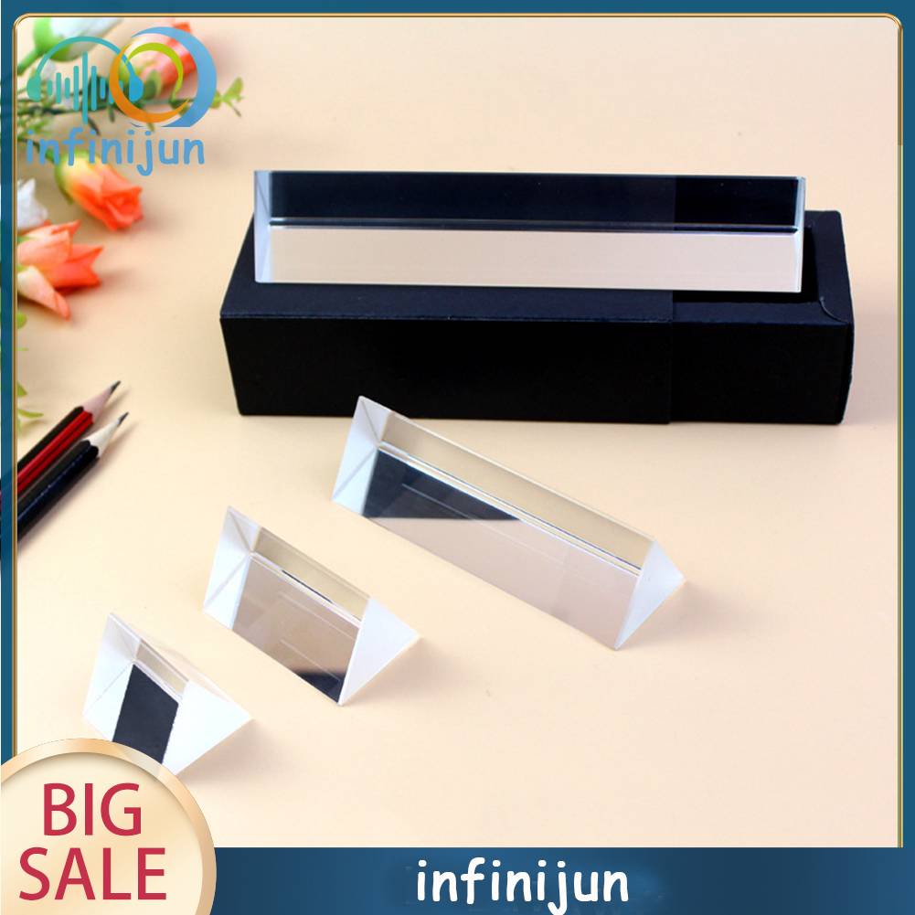 Đèn Lăng Kính Quang Học Hình Tam Giác 25x25x80mm