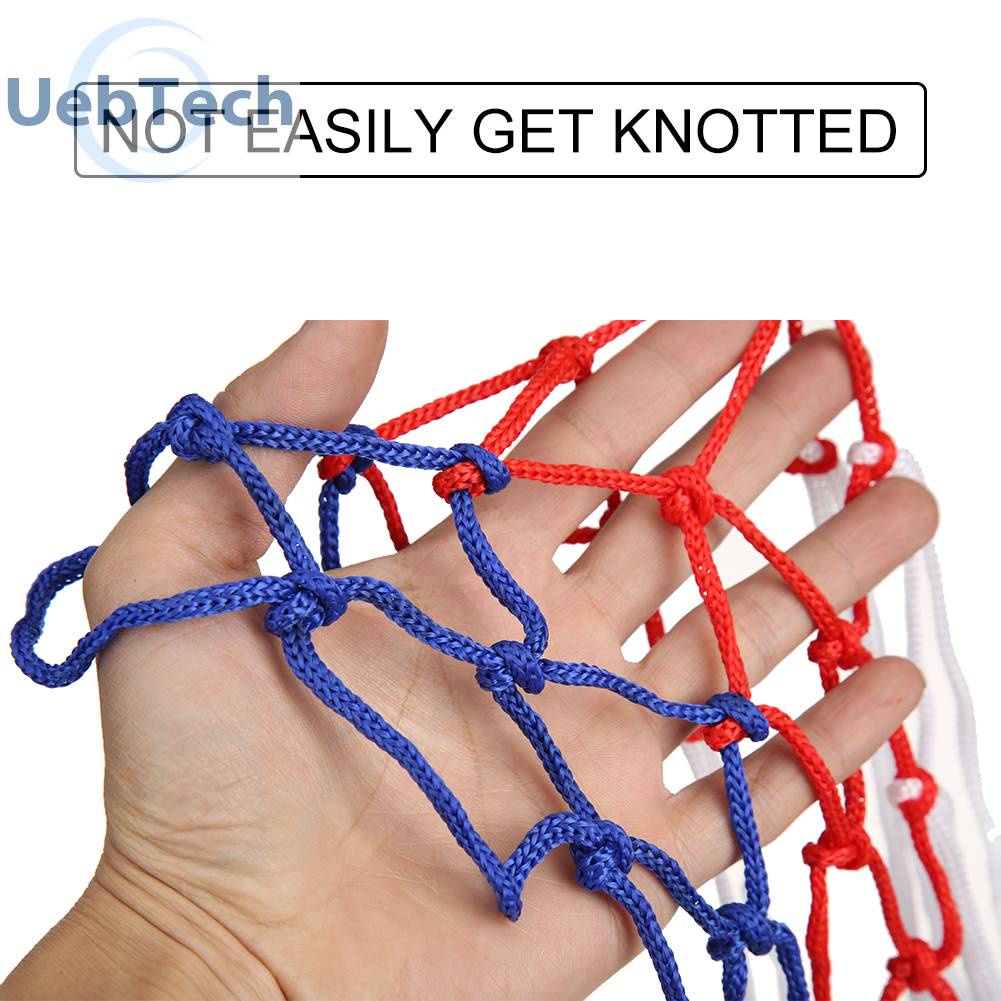 Set 2 Vòng Lưới Chơi Bóng Rổ Ba Màu Chống Thấm Nước Tiêu Chuẩn Dành Cho Các Hoạt Động Thể Thao Ngoài Trời