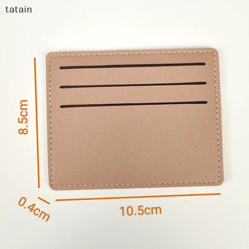 1 Ví Mỏng Đựng Thẻ Tín Dụng / Tiền Xu / Danh Thiếp Đa Năng Cho Nam Và Nữ