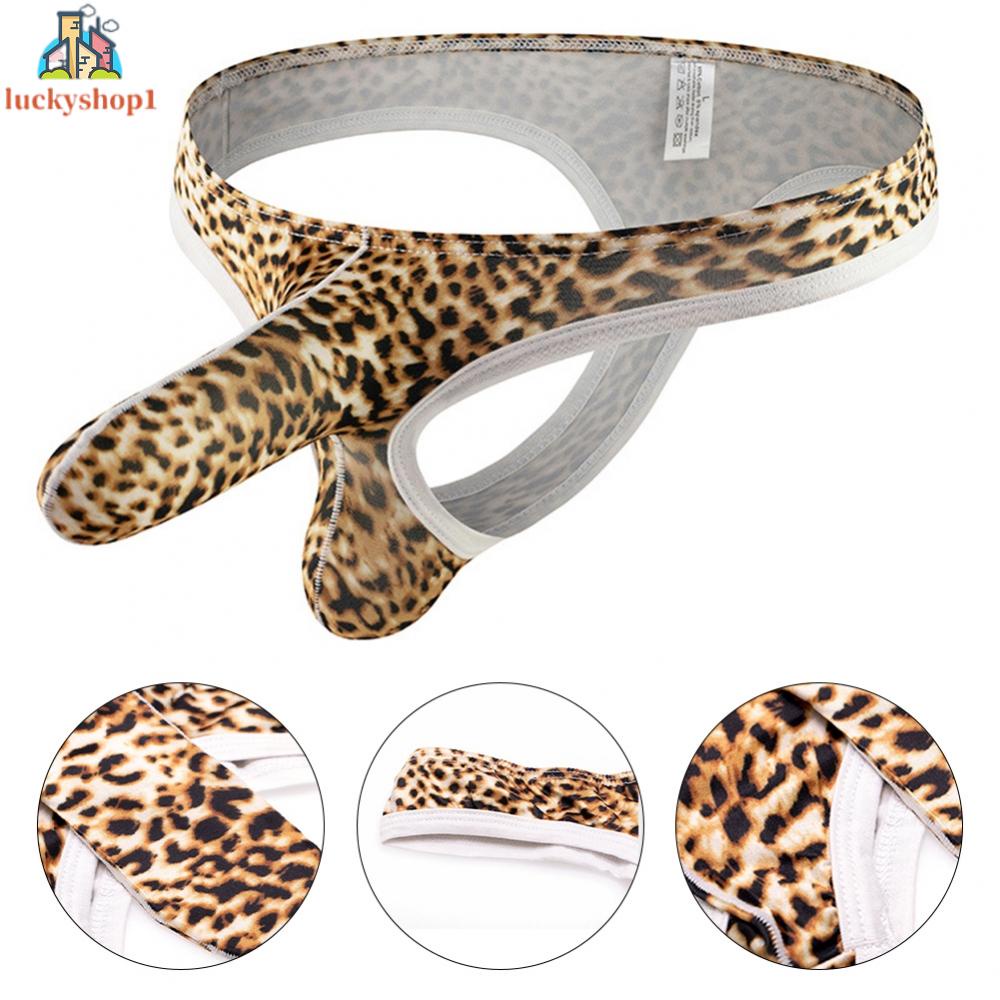 Quần Lót Nam Họa Tiết Da Báo Gợi Cảm