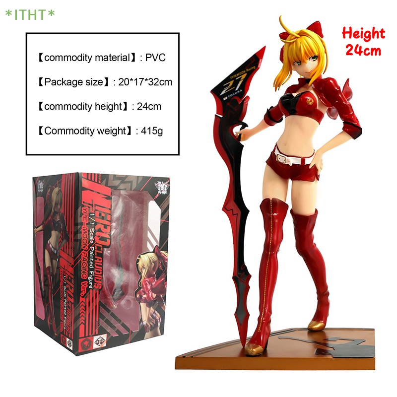 Mô Hình Nhân Vật Saber Hoạt Hình Fate / Stay Night #366 Mô Hình Nhân Vật Jeanne d Arc Bằng PVC Mới