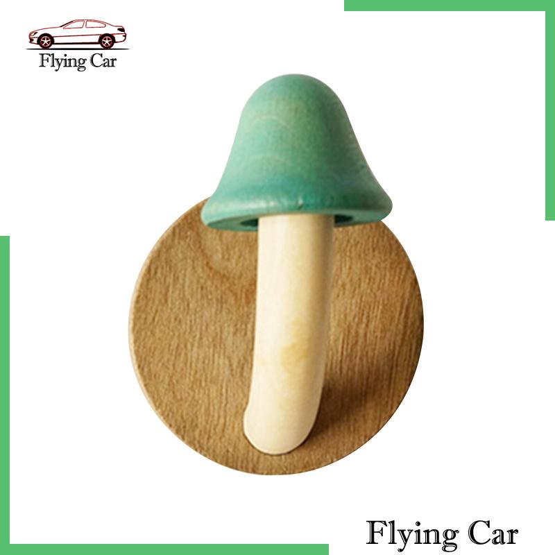 Móc Treo Áo Khoác / Mũ / Túi Xách Bằng Gỗ Kiểu Dáng Dễ Thương Tiện Dụng