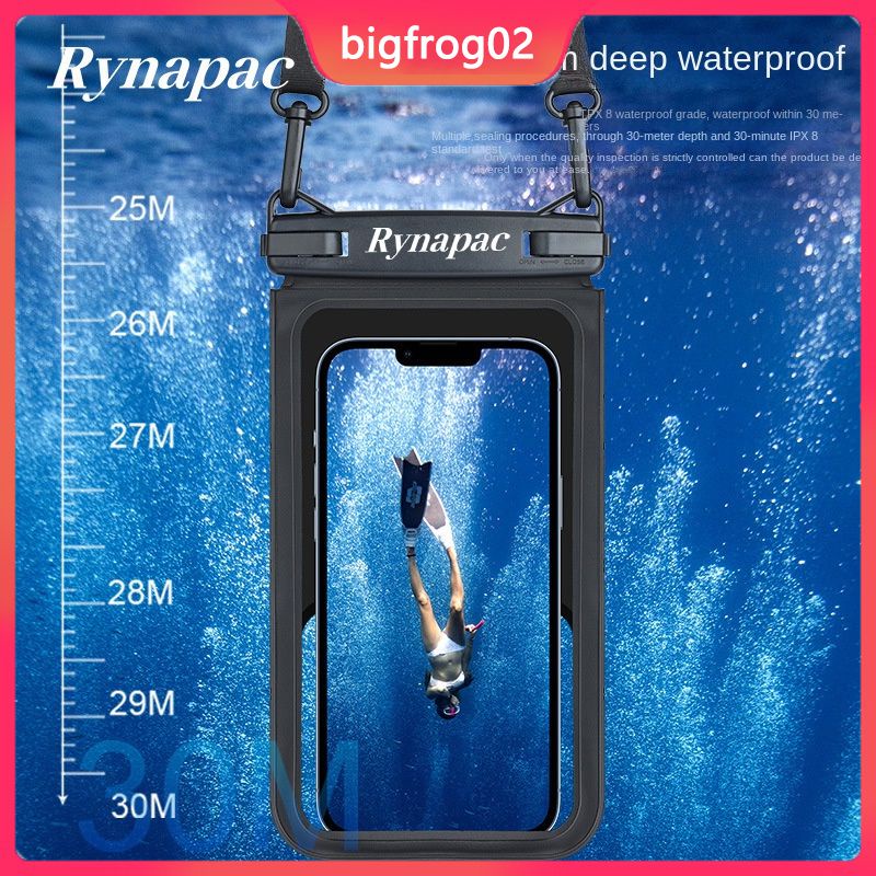 Túi Đựng Điện Thoại Di Động Bằng Nhựa Trong Suốt Chống Nước Có Thể Chạm Màn Hình Cảm Ứng