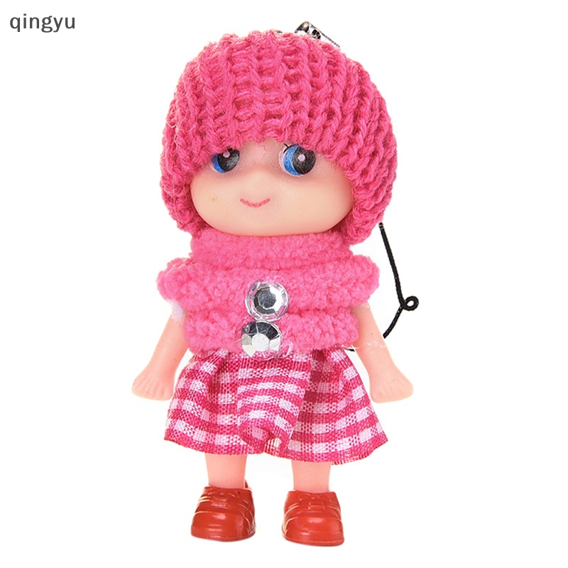 Móc Khóa Hình Thú Nhồi Bông Mềm Mại Đáng Yêu