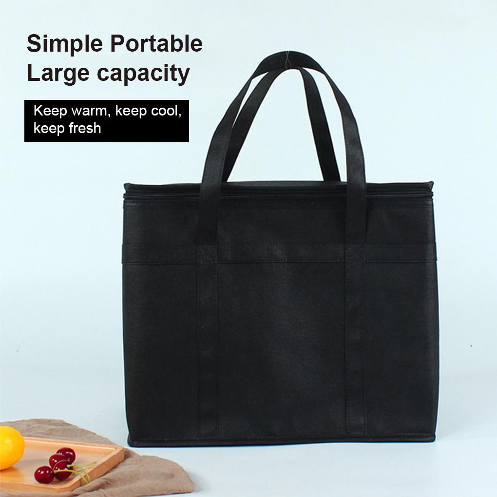 Túi Tote Cách Nhiệt Đựng Thực Phẩm Có Thể Gấp Gọn Tiện Dụng Mang Theo Du Lịch / Dã Ngoại