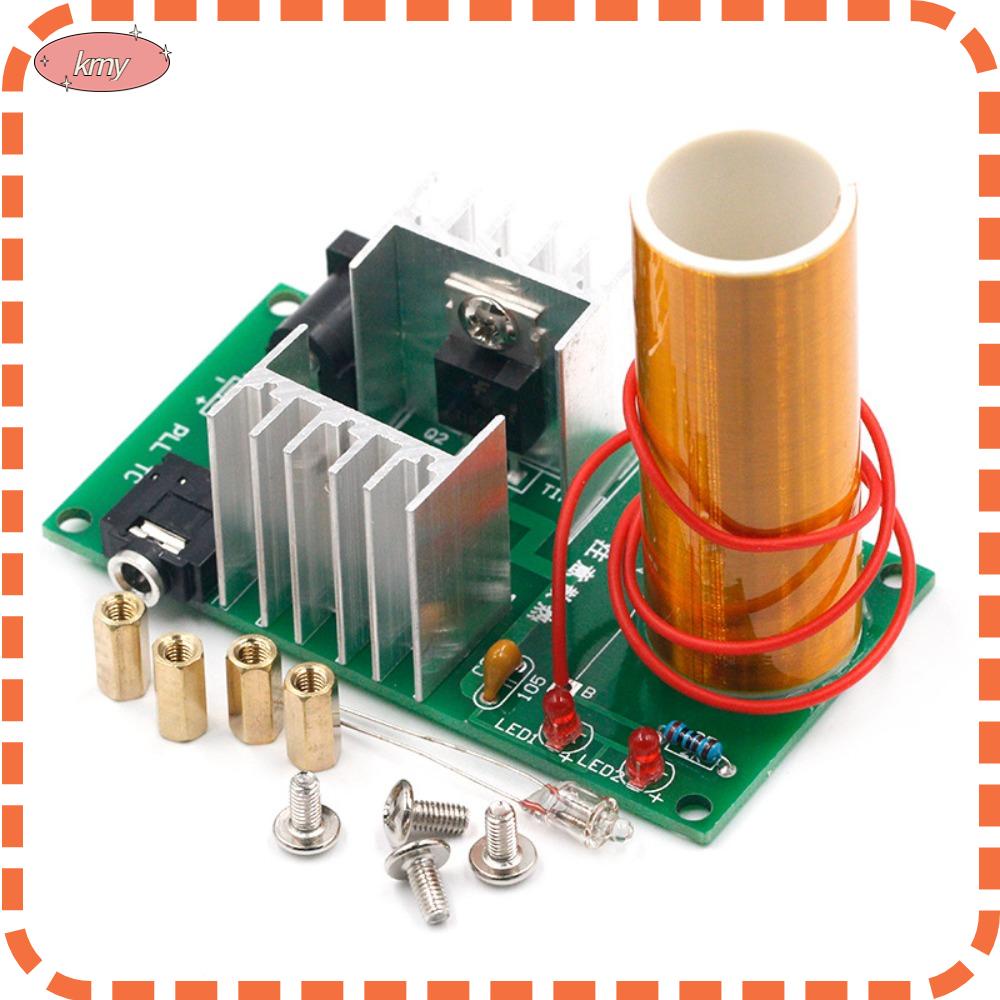 KRNY Bộ Dụng Cụ Tự Làm Lõi Dây Tesla Mini Bằng Đồng Abs Màu Xanh Lá Cho Người Mới Bắt Đầu