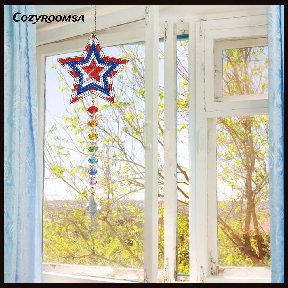 Bộ Tranh Đính Đá Tự Làm Họa Tiết Chuông Aeolian