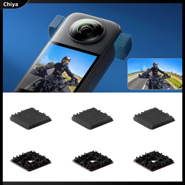 Bộ 6 Miếng Mút Giảm Tiếng Ồn Cho Camera X3 Ốp