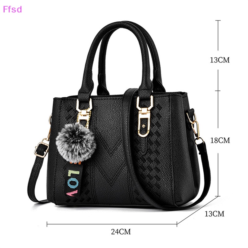 Túi Tote Đeo Chéo Vai Bằng Da PU Thêu Hình Dành Cho Bạn Nữ Mùa Đông * Bán Chạy