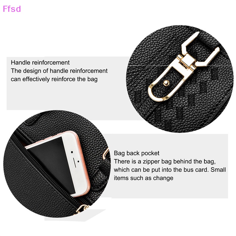 Túi Tote Đeo Chéo Vai Bằng Da PU Thêu Hình Dành Cho Bạn Nữ Mùa Đông * Bán Chạy