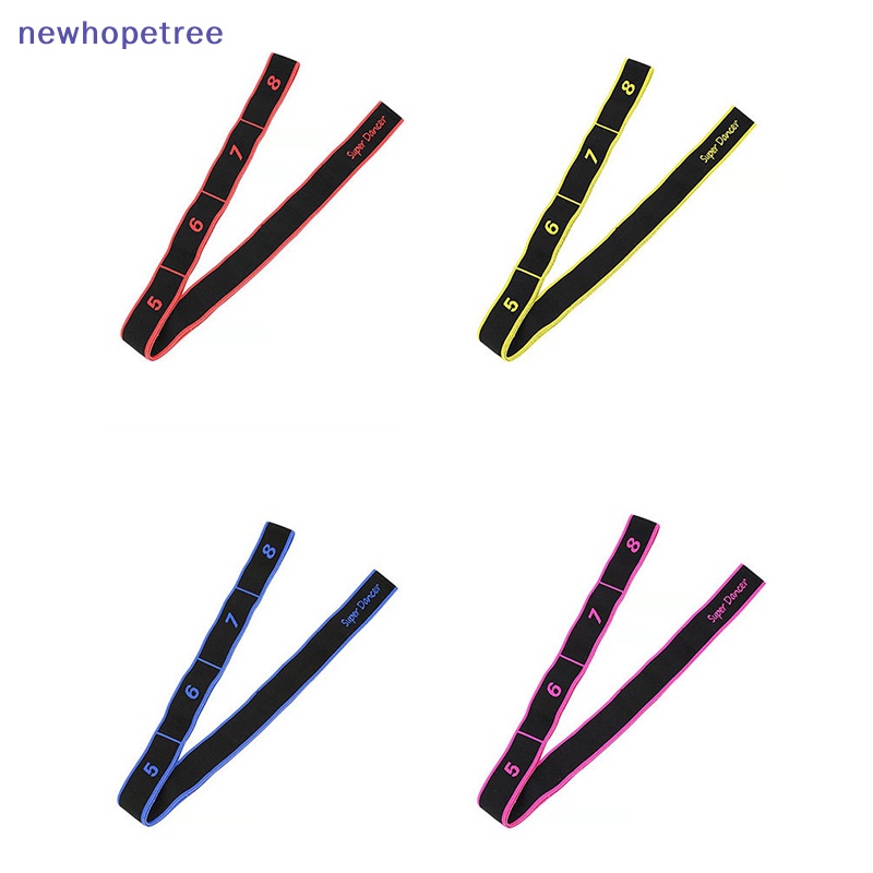 Dây Đai Kháng Lực Co Giãn Đa Năng Hỗ Trợ Luyện Tập Yoga / Thể Hình