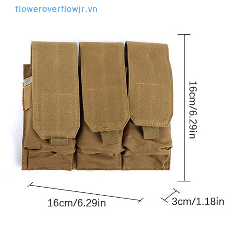 Túi Đựng Tạp Chí AK47 M4 AR 15 7.62 5.56 Phong Cách Quân Đội