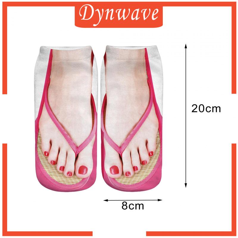 Vớ Xỏ Ngón In Họa Tiết Vui Nhộn Thời Trang Dùng Tập Yoga / Giáng Sinh