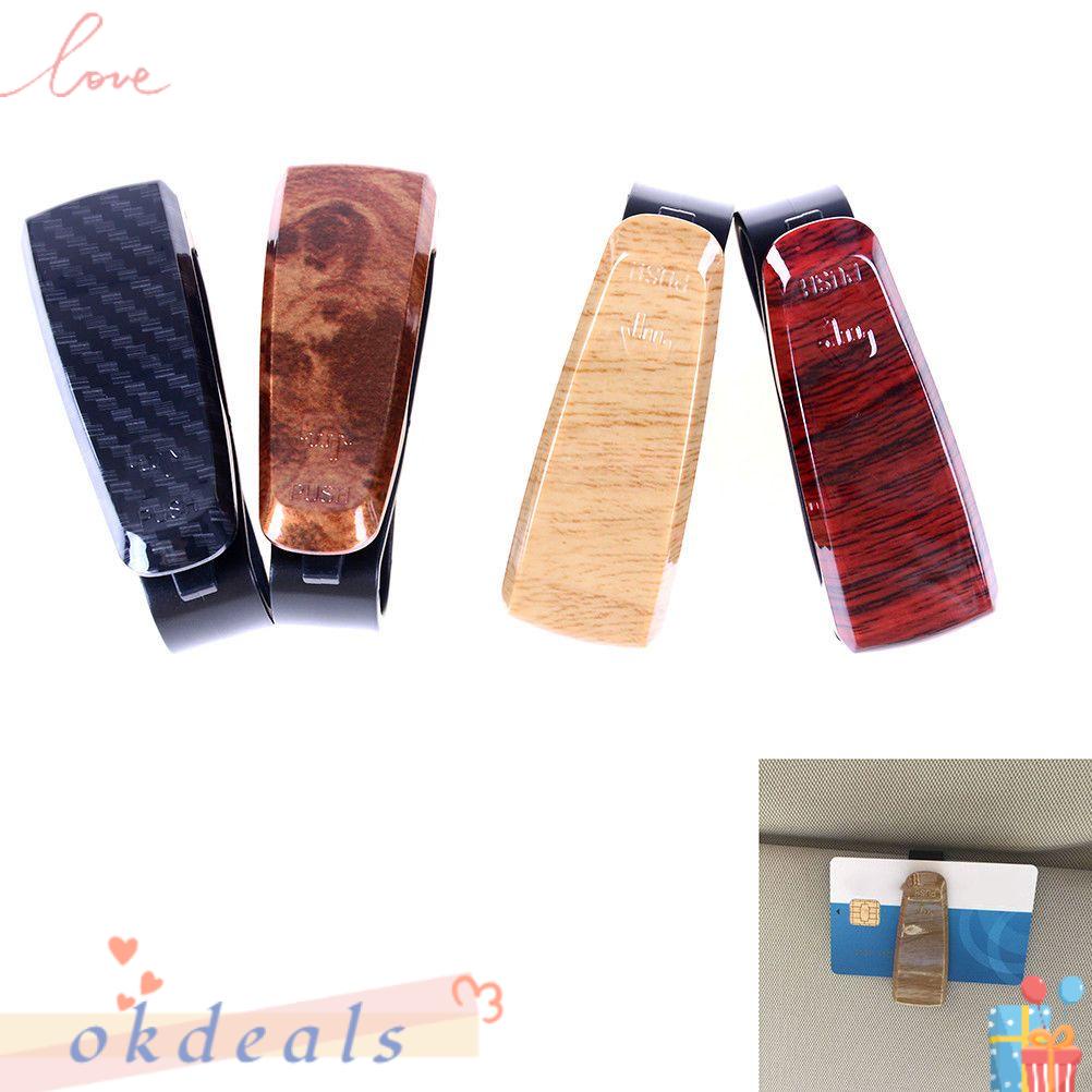 OKDEALS Giá Đỡ Mắt Kính Bằng Nhựa Tiện Dụng Cho Xe Hơi