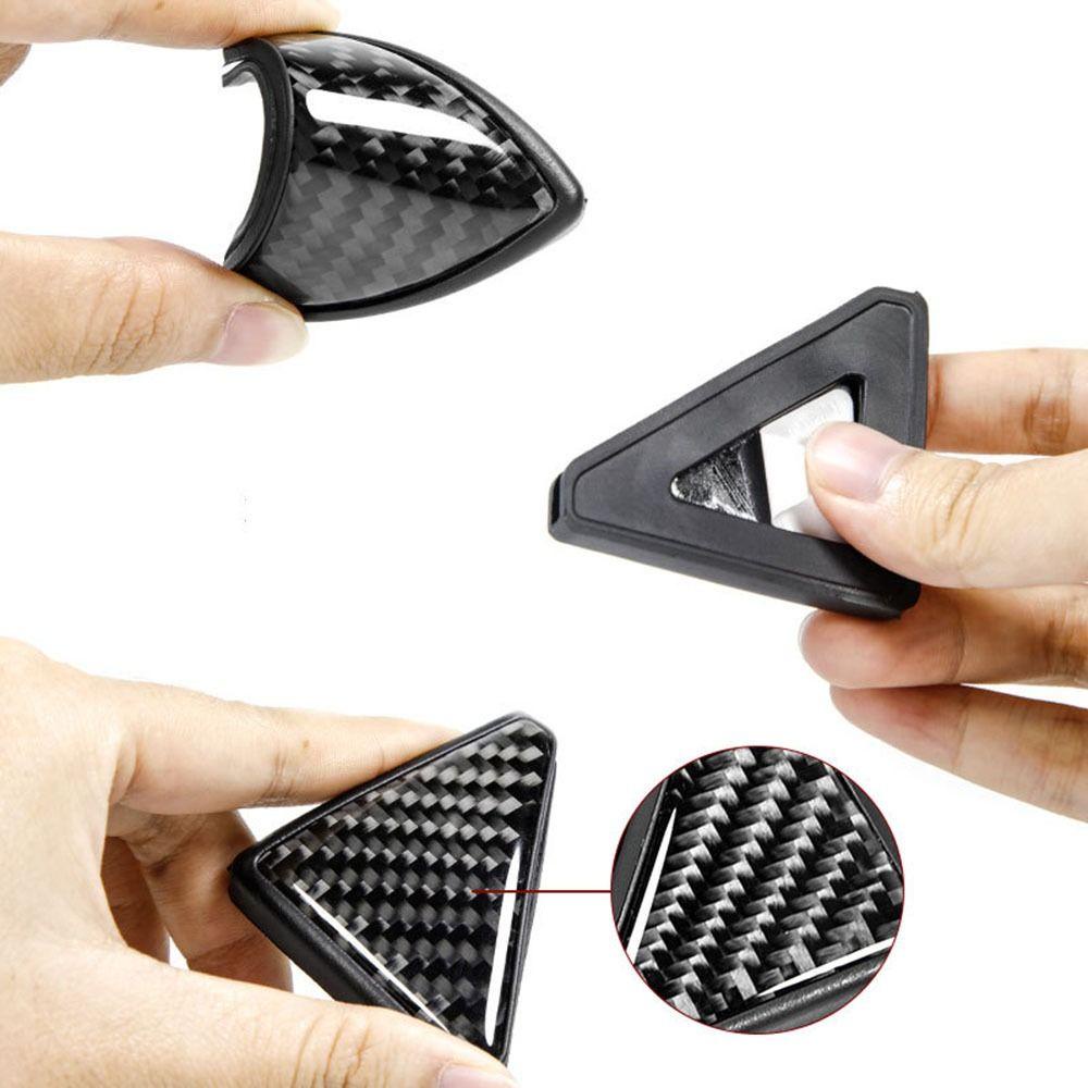 PEARLVN Bộ 2 Miếng Dán TPU Sợi Carbon Chất Lượng Cao Bảo Vệ Chống Trầy Chống Va Đập Cho Cửa Xe Hơi