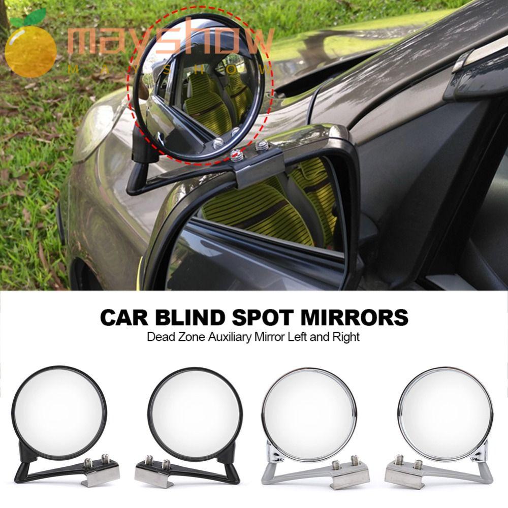 MAYSHOW Gương Chiếu Hậu Góc Rộng Nhìn Điểm Mù An Toàn Trái / Phải HD Tùy Chỉnh 360 Độ Cho Xe Máy